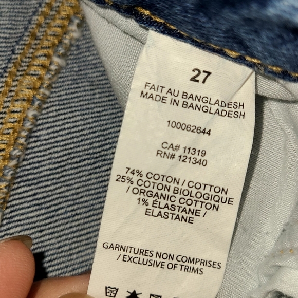 Claudia jeans from Dynamite, size 27 - Picture 3 of 4